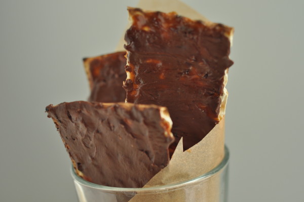 Chocolate Caramel Matzoh